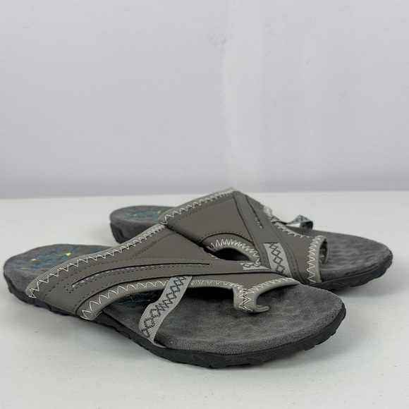 Orthopedic Sandals with Arch Support Comfort Adjustable Toe Ring Buckle Size 8 - Picture 2 of 9